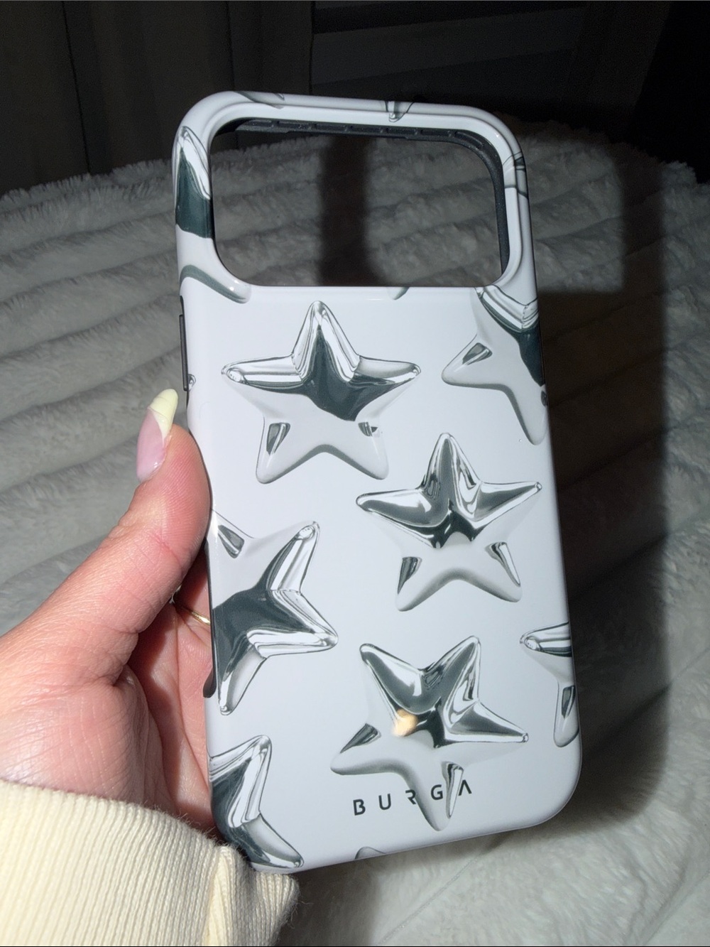 Burga Star Pattern Phone Case - Protective Designer Cover 17 pro max